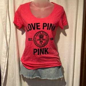 PINK short sleeve tshirt